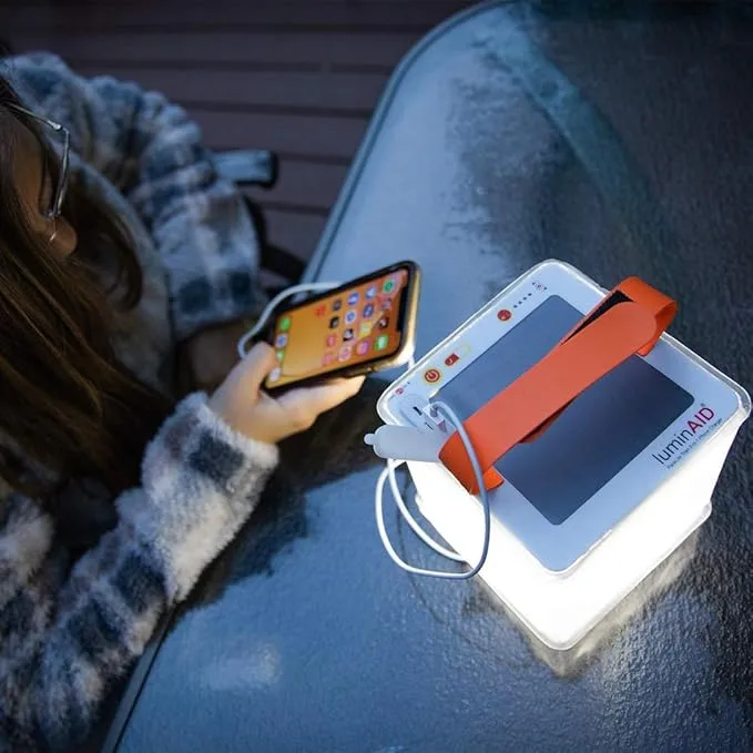 Solar Camping Lantern and Phone Charger